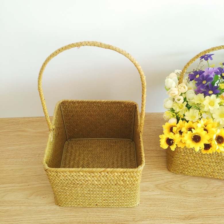 Woven pen, square storage system, set, box, storage basket, DIY
