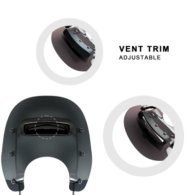 Original New Design with – Motorcycle front windshield