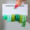 Earrings, advanced set, resin, European style, suitable for import, new collection, high-quality style, light luxury style