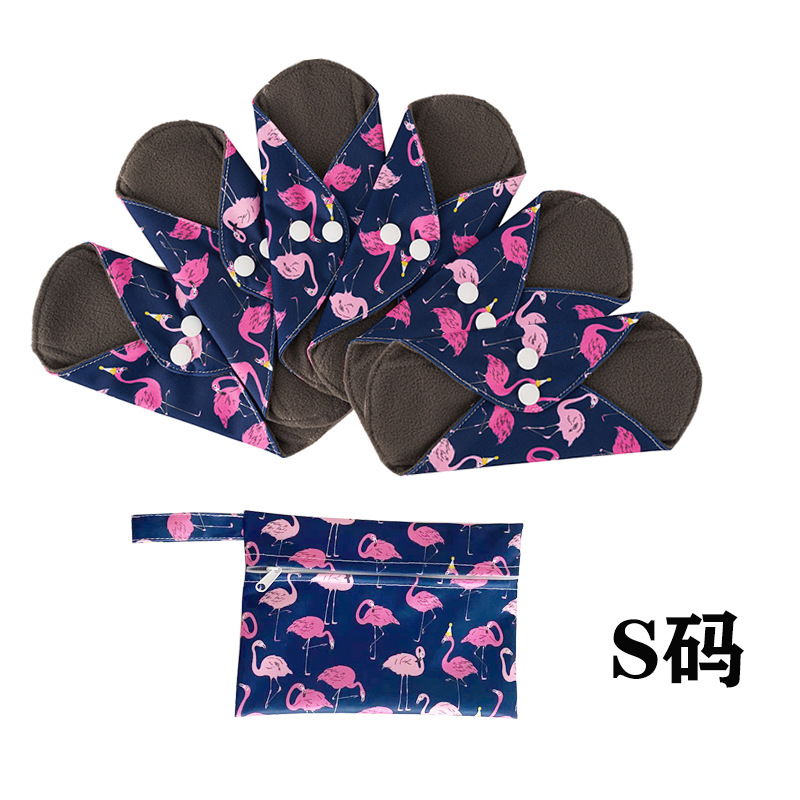 可洗卫生巾 生产厂家　可重复使用卫生巾　孕产妇经期 套装姨妈巾