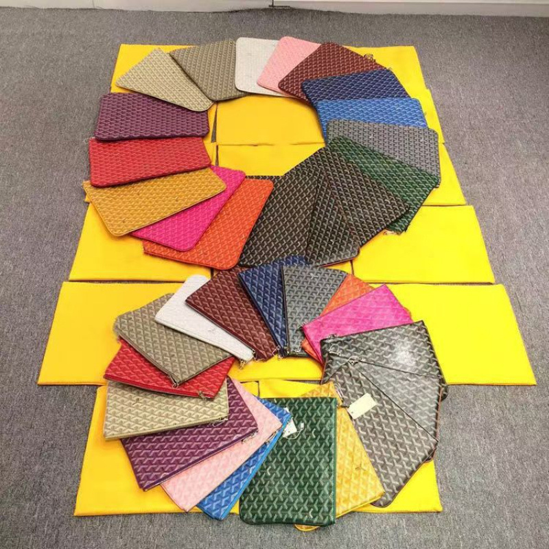 Goyard Senat Clutch MM Goyardine Canvas