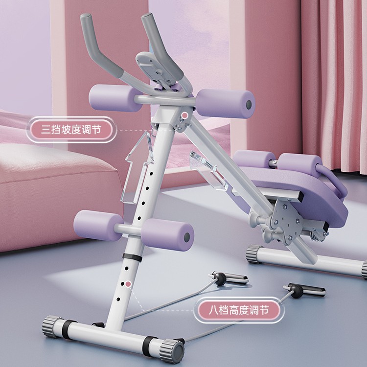 Fábrica transfronteriza entrenador abdominal doméstico máquina abdominal perezosa ejercicio músculo abdominal que forma entrenamiento plegable entrenador de cintura máquina de laminación del vientre