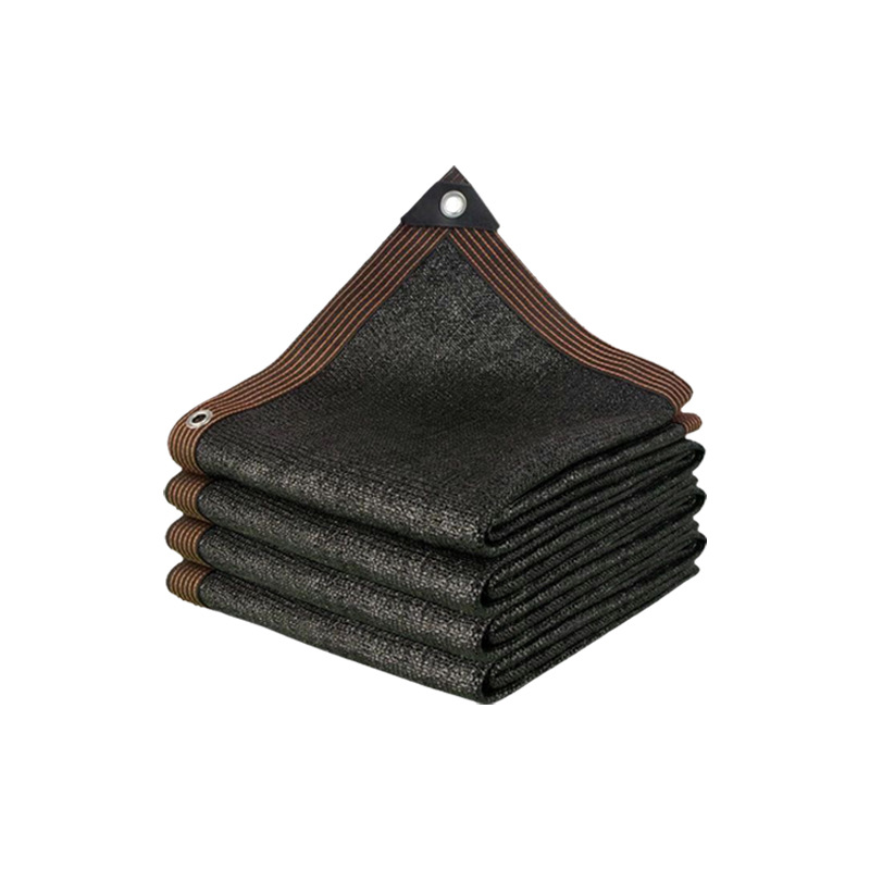 Red de protección solar red de sombrilla engrosada cifrado aislamiento térmico negro sombrilla neta Borde de invernadero agrícola que cubre sombra neta al por mayor