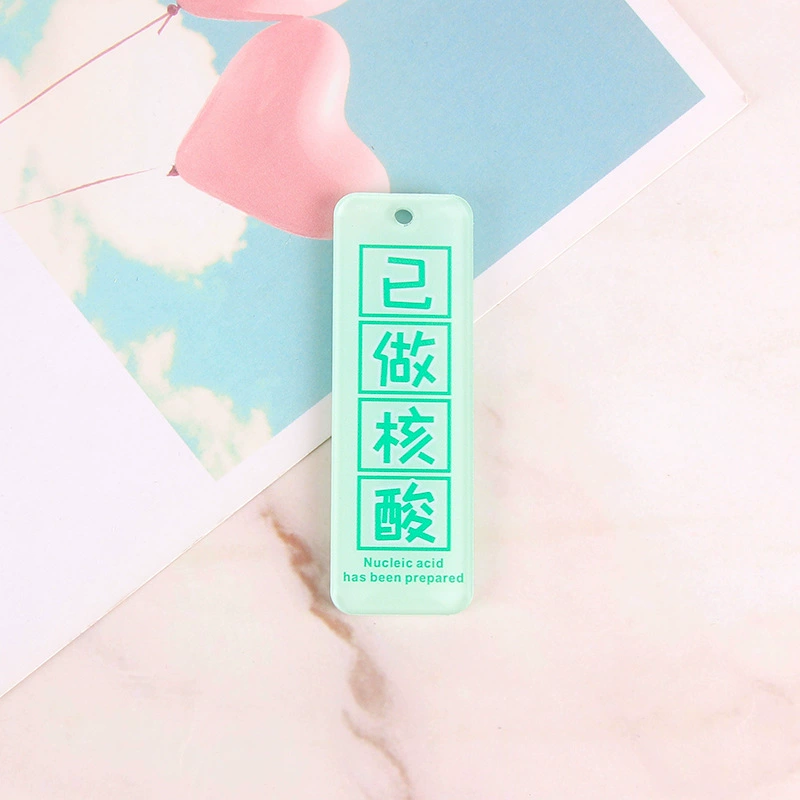 Double-sided acrylic accessories, bag decoration, car keys, accessory