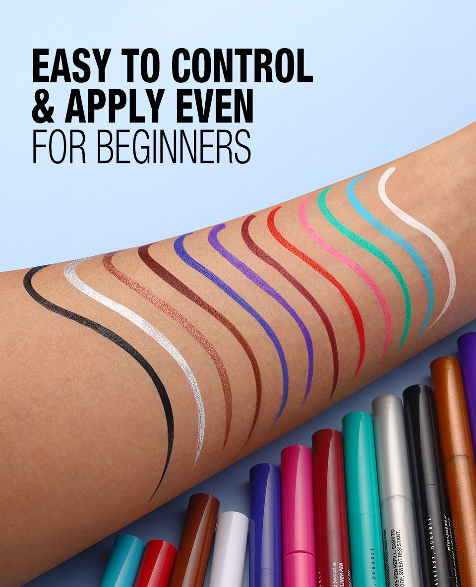 LANGMANNI Liquid Twelve-color Eyeliner Pen Set Matte Quick-Drying fang Smudge Eyeliner Liquid Pen undefined