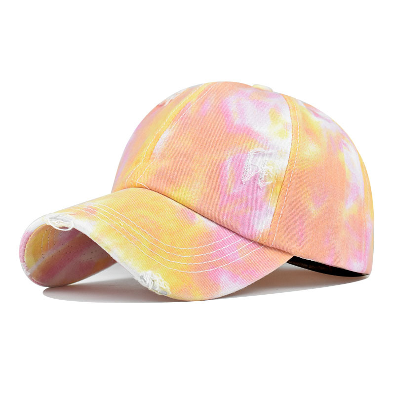 Women's Basic Color Block Curved Eaves Baseball Cap display picture 1
