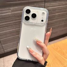 透明加厚适用iphone17promax手机壳苹果16e/17pro软壳17air简约17