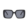 Tide, retro sunglasses, trend fashionable glasses, 2023, Korean style