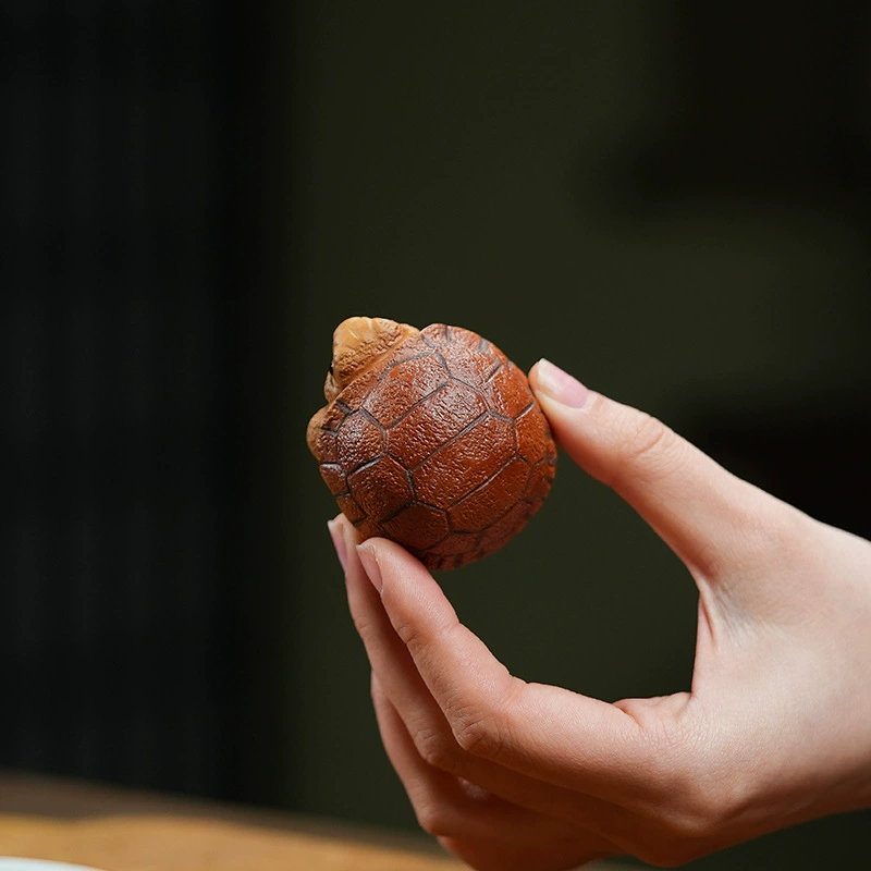 Yixing purple clay tea pet turtle turtle ornaments for fine products to raise mini bionic turtle rich tea play tea ceremony