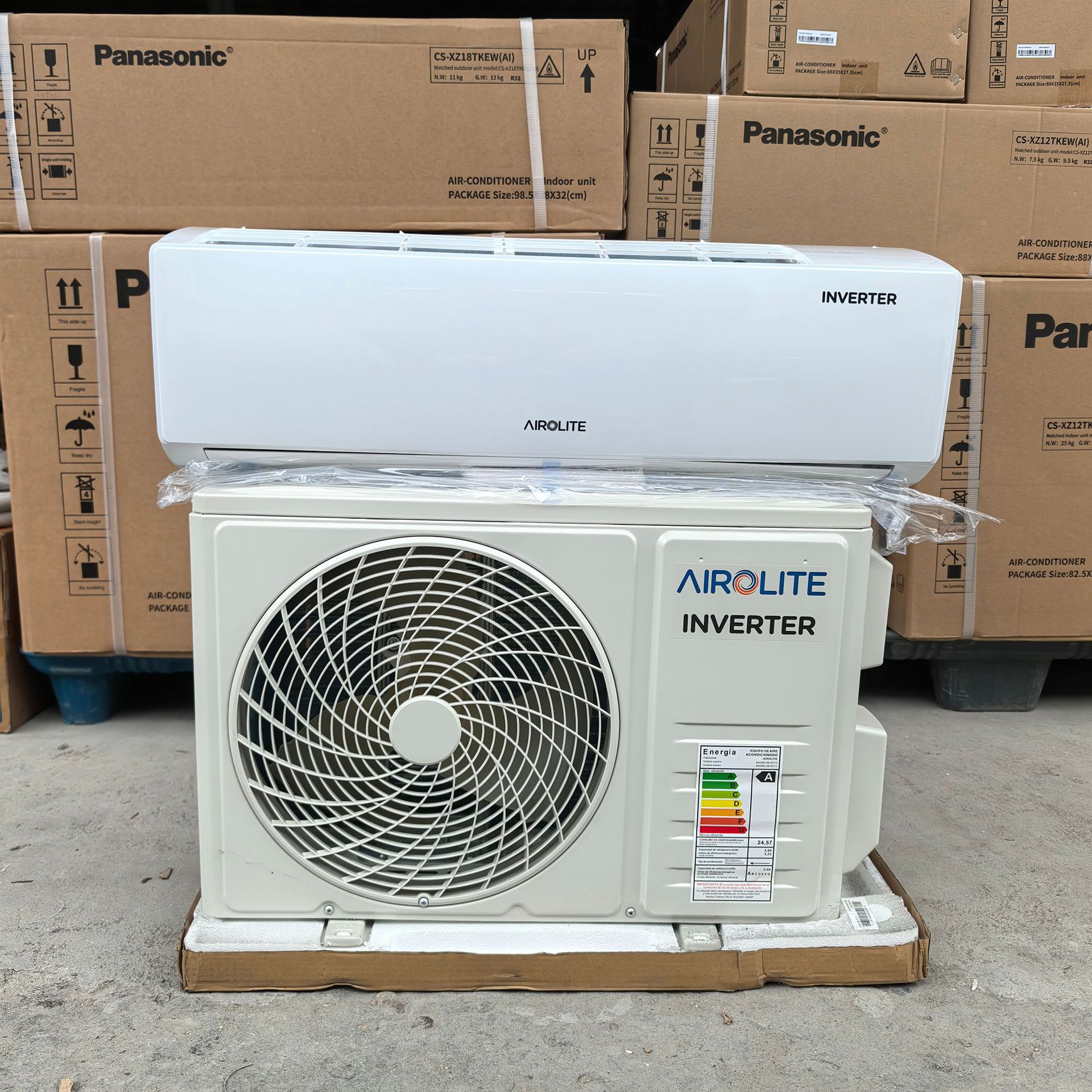 inverter Настенный кондиционер экспортного класса, 9000 BTU, 1 л.с., 220 В/50 Гц, инверторного типа (охлаждение и обогрев).