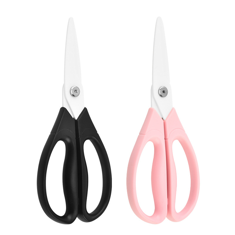 (2개) 8 인치 세라믹 가위 산업 대형 20CM 절연 가정용 식품 가위 내구성 부식 방지 주방 가위는 녹슬지 않습니다.