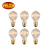 [6 installed A19 Pacifier winding horizontally] 6PCS neutral cowhide Carton packing Cross border Electricity supplier Edison bulb