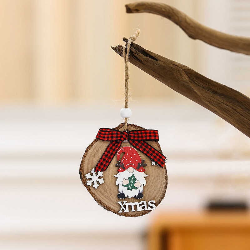 Cross-Border New Christmas Tree Ornaments, Wooden Creative Home Decorations, Cross-Border Amazon Bestsellers Cross-Border New Christmas Tree Ornaments, Wooden Creative Home Decorations, Cross-Border Amazon Bestsellers