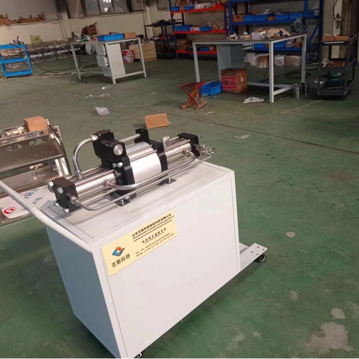 气弹簧充氮小车 蓄能器充氮车 氮气充填设备 高压充气泵