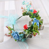 Hair accessory for bride suitable for photo sessions, headband, Korean style, flowered