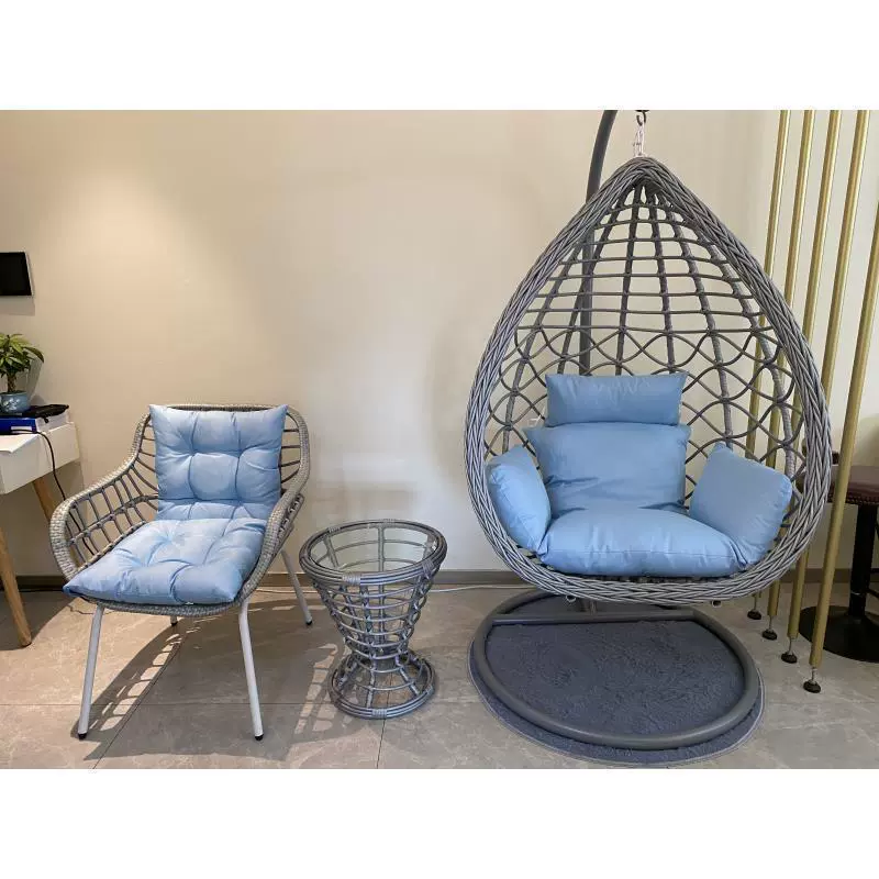 Подвесной стул Коляска Коляска Корзина Кресло ротанг Кресла Сеть Красный гамак для домашнего использования Ленивый кресло-качалка Балкон Подвесной орхидея на открытом воздухе качели