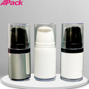 Source Manufacturer Spot 30ml Thick Wall Plastic Vacuum Bottle Lotion Bottle Duckbill Lotion Pump Essence Facial Cleanser Bottle