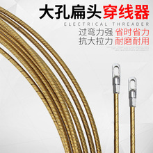 手动工具弹簧穿线器电工全钢丝挂线拉线穿线暗线引线器钢丝