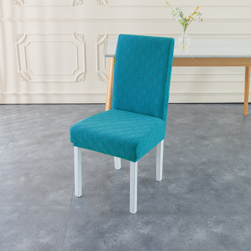 Four Seasons universal cubierta de la silla de comedor simple moderno elástico todo incluido cubierta de la silla engrosada taburete cubierta de la silla anti-gato cero