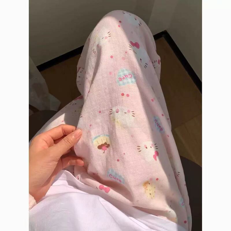 Southeast Asia's best-selling live-streamed cloud cotton pajama pants: loose, comfortable, straight-leg design, suitable for women, and can be worn as outerwear in summer Southeast Asia's best-selling live-streamed cloud cotton pajama pants: loose, comfortable, straight-leg design, suitable for women, and can be worn as outerwear in summer