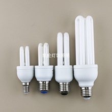 2U3U4U节能灯 U型直管E27E14B22卡口荧光节能灯螺旋口5W15W20W85W