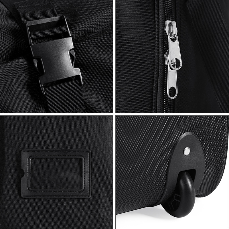 Wholesale hot-selling portable outdoor golf bag with wheels for air travel and carry-on transportation.