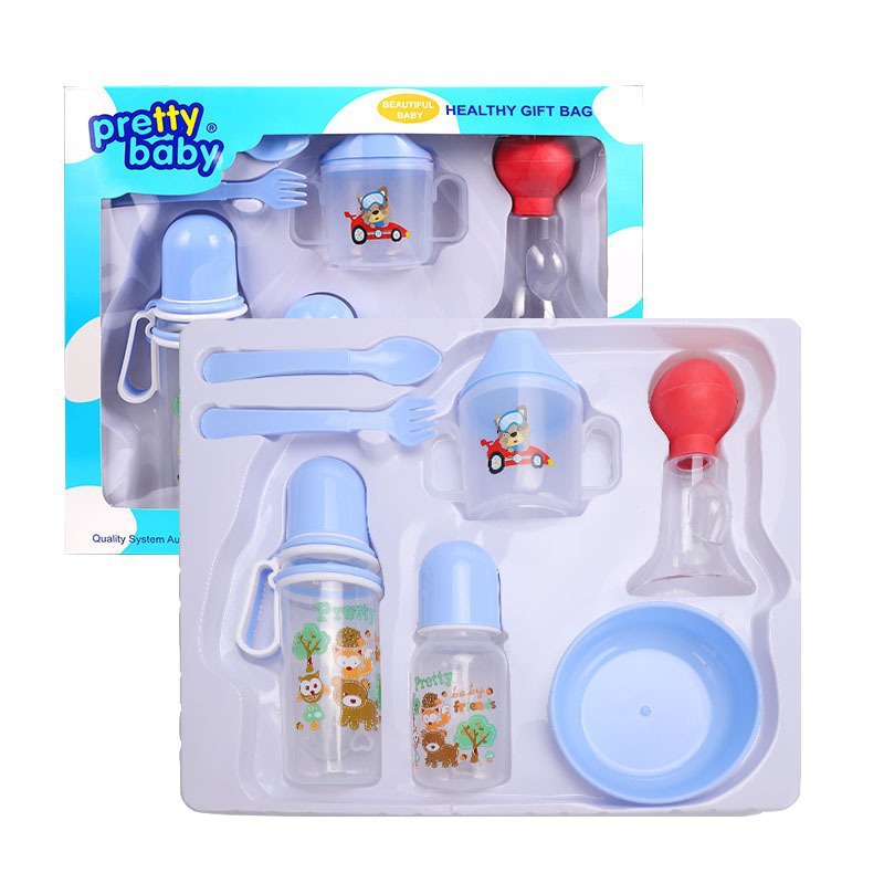 Set de Regalo de Biberones para Bebé de Plástico PP con Mango Portátil para Bebés image 17