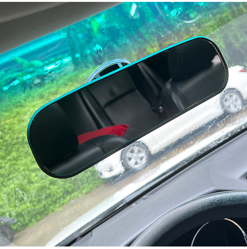 Car Interior Rearview Mirror Suction Cup Mirror Modification for Coach Buses, Auxiliary Blind Spot Wide-Angle Reversing Mirror, Blind Spot Assist