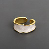 Enamel, resin, design ring, internet celebrity, simple and elegant design