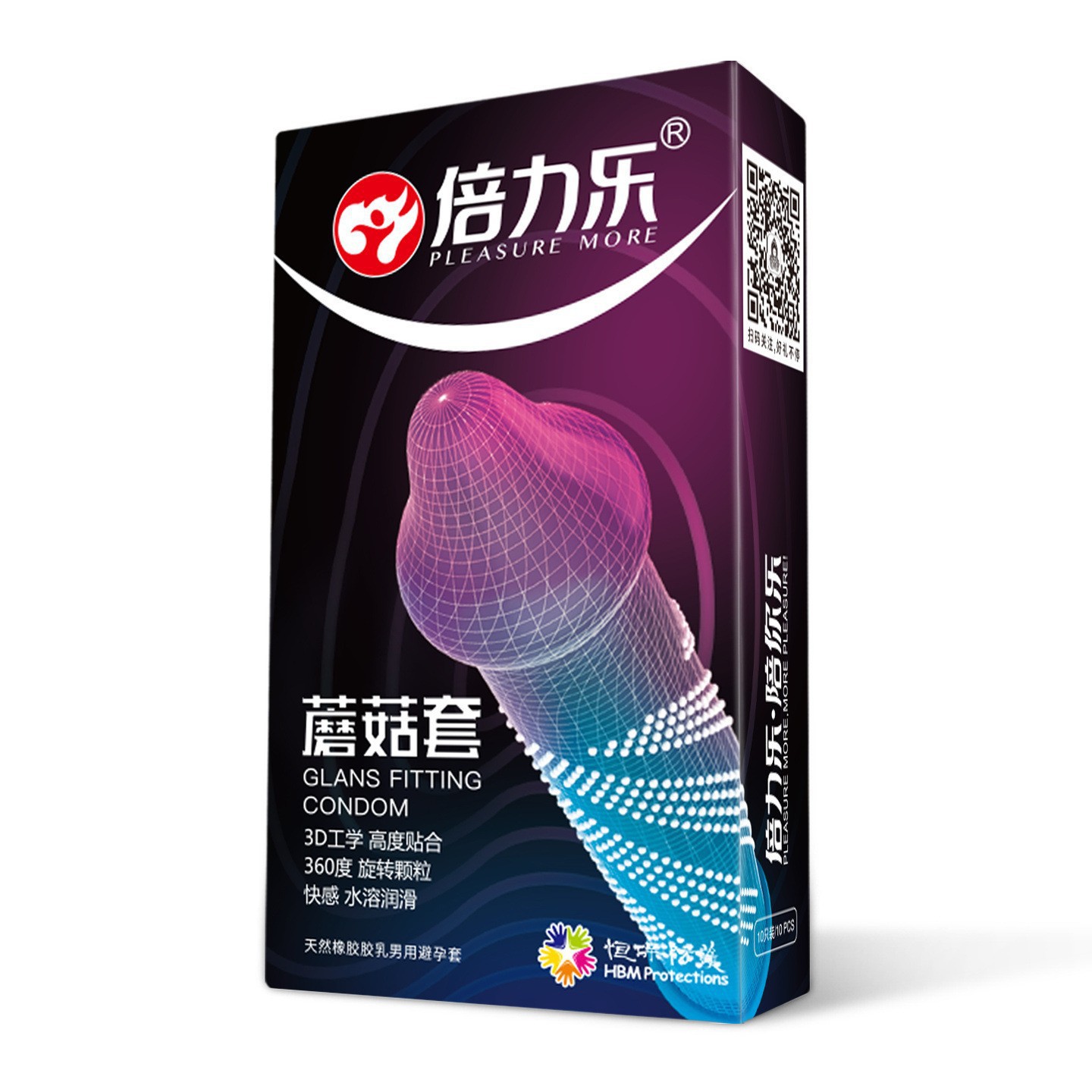 Condones G-spot, condones grandes, productos de planificación familiar, dientes de lobo, cubierta de boca más delgada, cubierta de boca más compacta