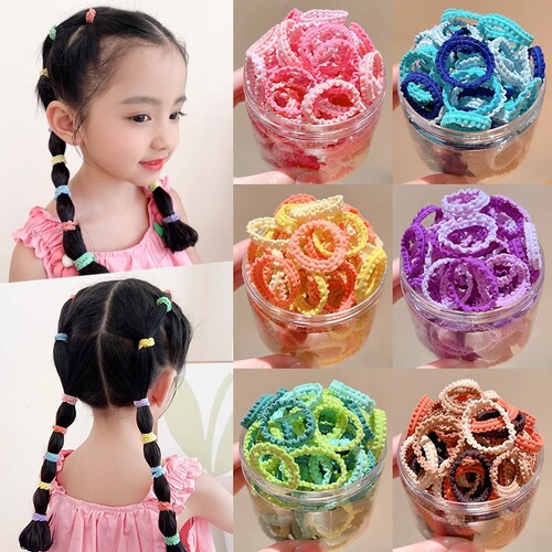 Hair tie for girls and babies, high-quality bucket-style hair accessories, gentle on hair, suitable for children and babies.