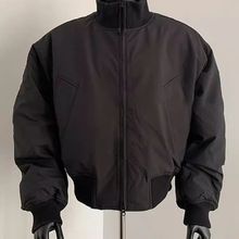 新款美式日系bomber飞行员夹克男款春秋潮廓形短款外套立领棒球服