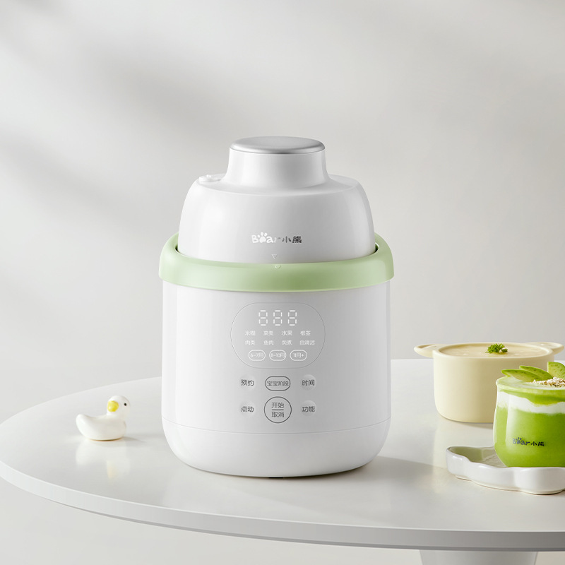 Little Bear Baby Food Processor SJJ-F04Q3, all-steel baby food processor, integrated steaming and cooking, rice paste making, mixing and grinding