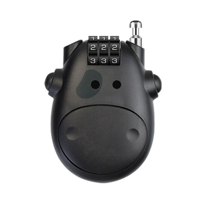 Anti-Theft Cow Lock, Helmet Lock, Helmet lock - little-black-bull-lock