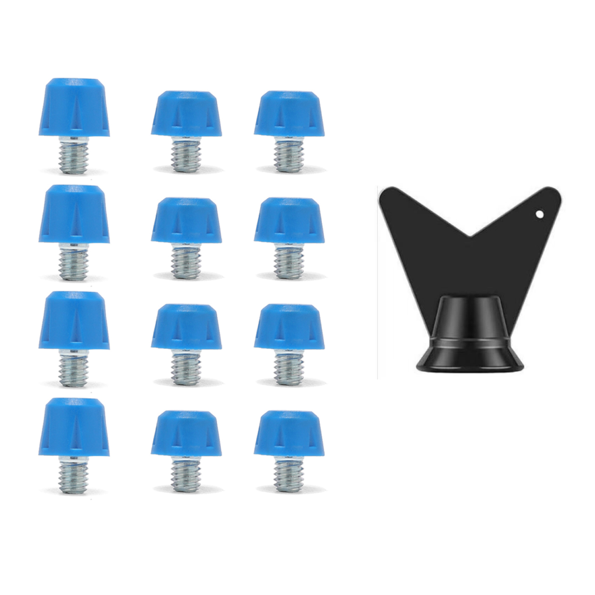 Football Cleats, American Football Studs, Rubber Football Studs with Screw Diameter 6mm, Football Shoe Stud Replacement Parts
