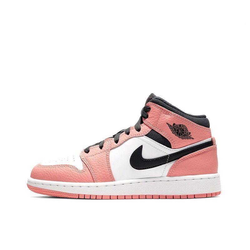 AJ1 ハイトップバスケットボールシューズカジュアルスニーカースポーツシューズ aj 男女兼用シューズ aj インバーカー煙灰パンダ黒と白の黒曜石|undefined
