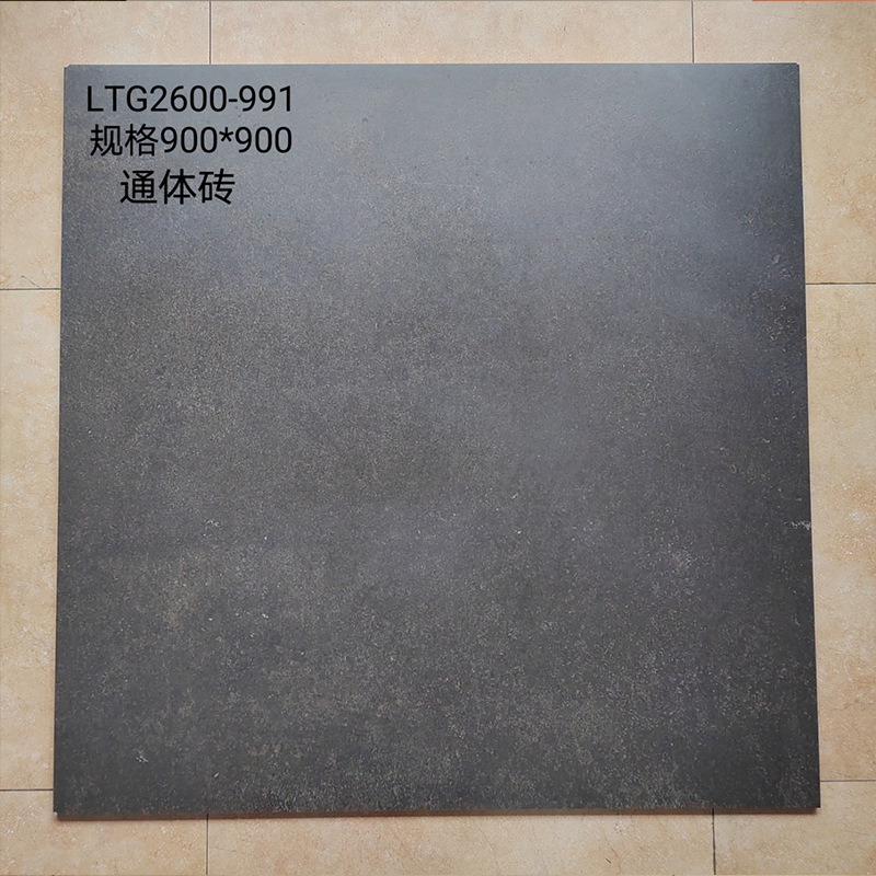 2600-991 다크 그레이 골동품 벽돌 900x900 등급 I