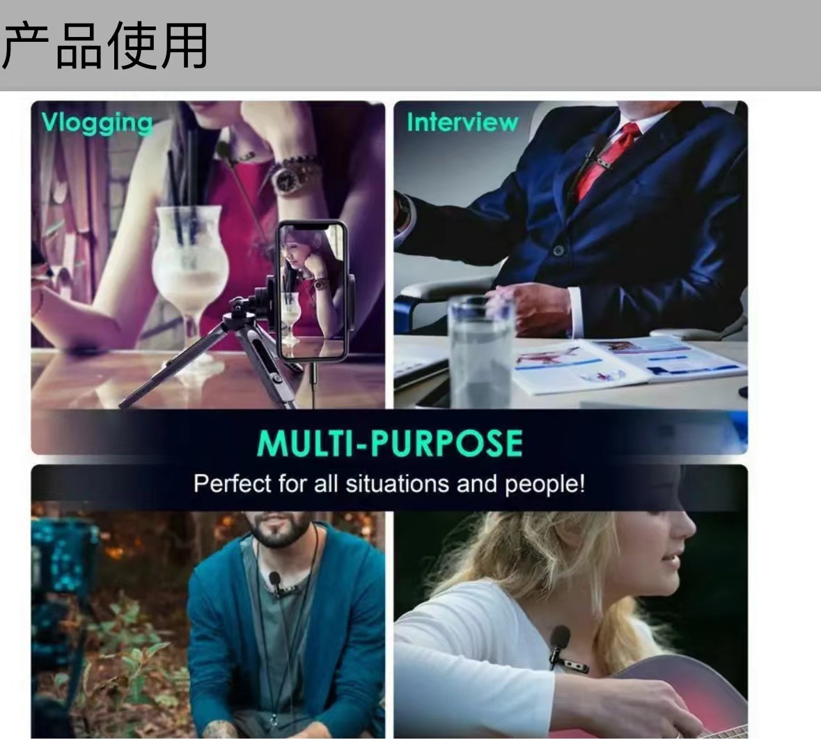 Wireless Clip-on Microphone Image 11