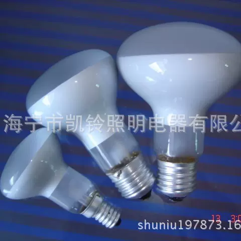 专业出口R45R50R63R80R95聚光浴霸磨砂仿古复古卤素灯泡25W40W60W