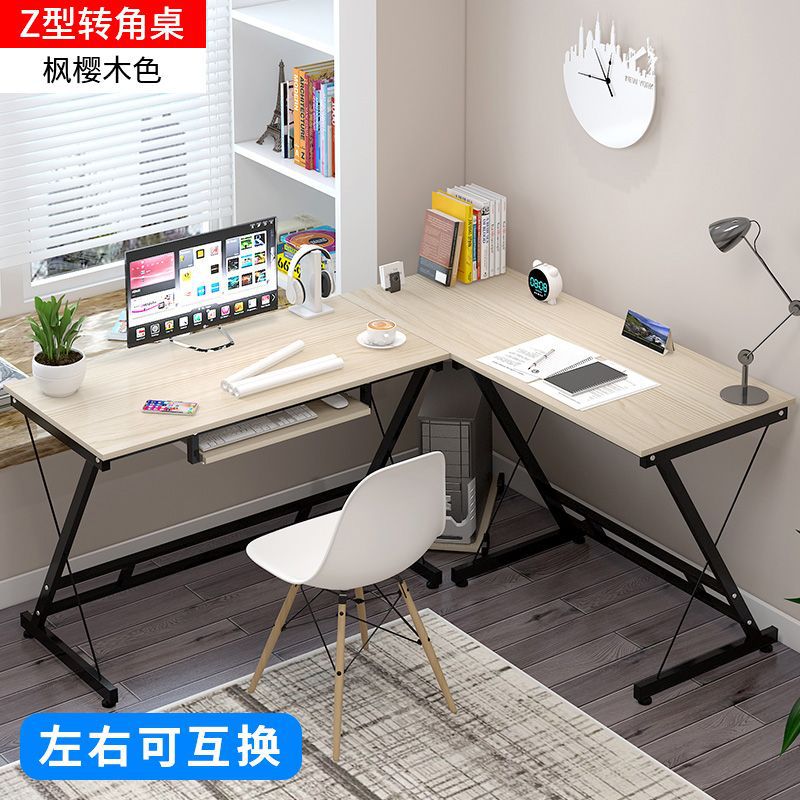 escritorio de dormitorio de casa pequeña escritorio de escritorio simple moderno escritorio de escritorio de esquina escritorio de computadora