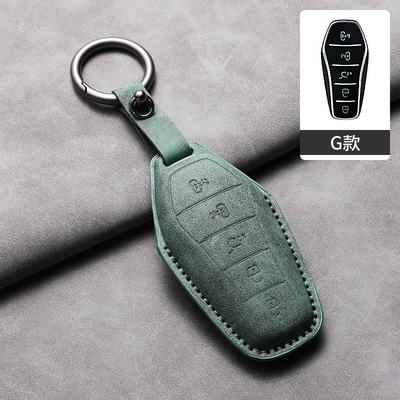 Car key bag | Ev Yuan Tang Hiace 05 - byd-g-model-green-set-ring-buckle