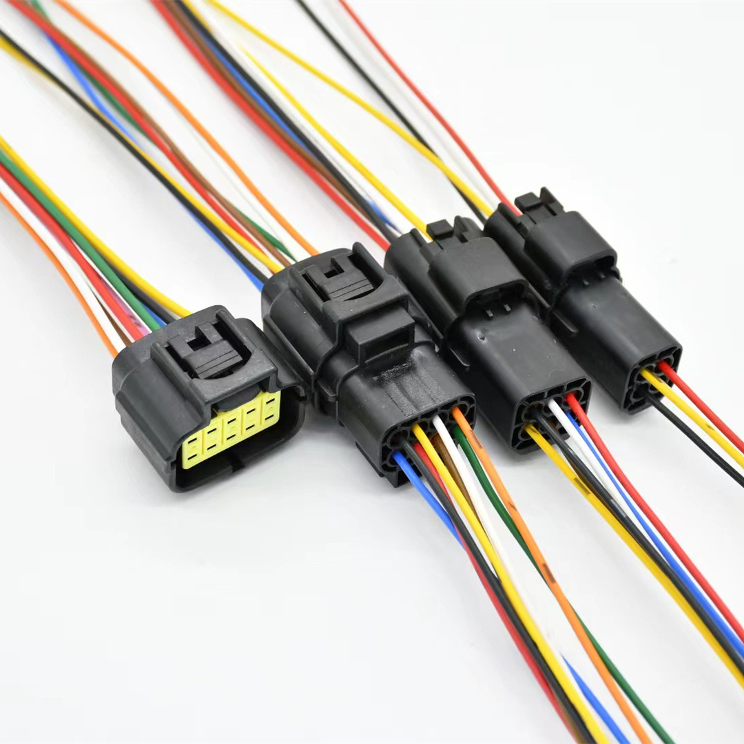 豪沃A7/T7/T5G大灯座十线公母插座连接器汽车电喷配件插头