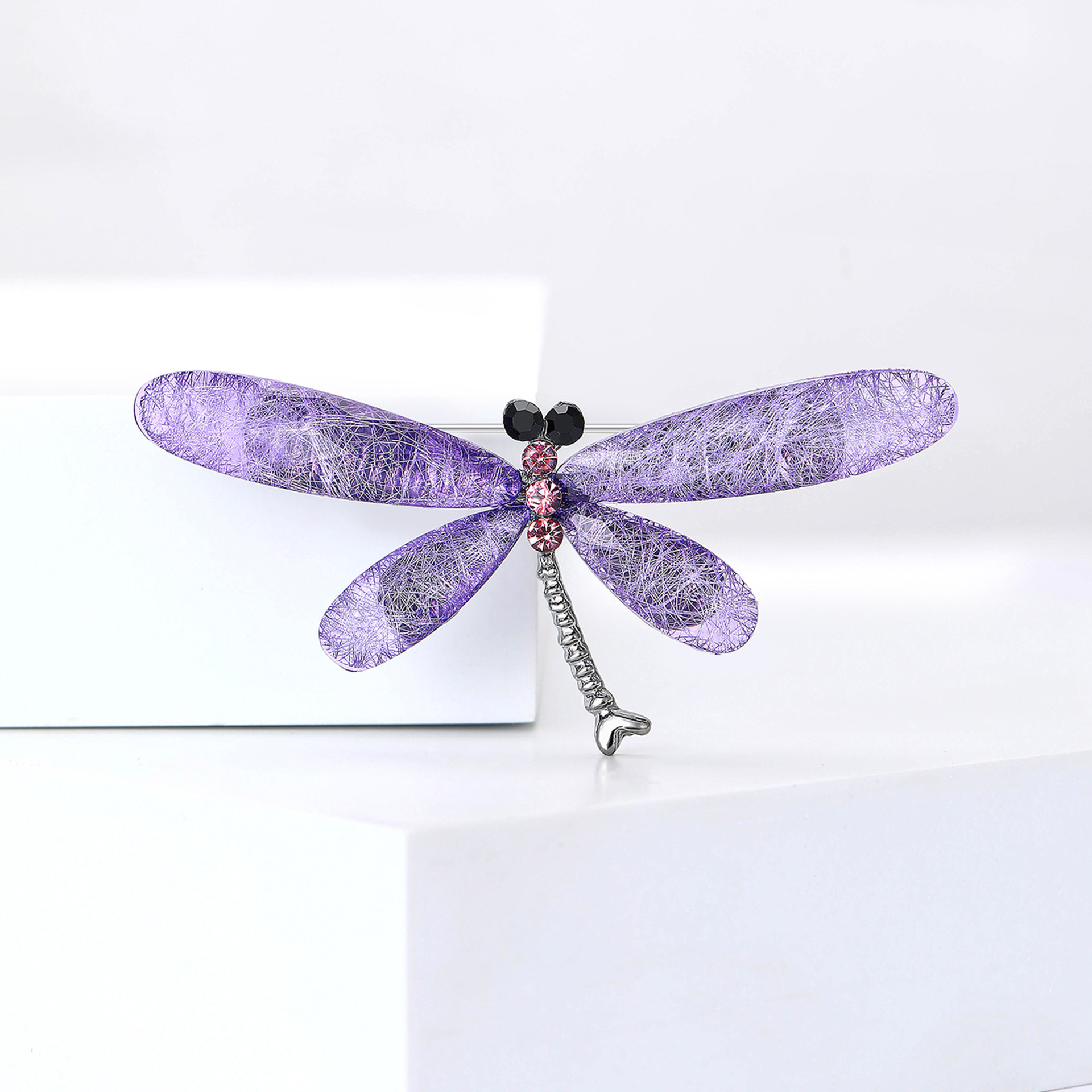 11g Weight Brooches Classification Holiday, Banquet, Daily Occasion Alloy Material Dragonfly Pattern Women's Gender Casual, Elegant, Lady Style Casual Elegant Lady Pin Dragonfly Alloy Women's Brooches 10