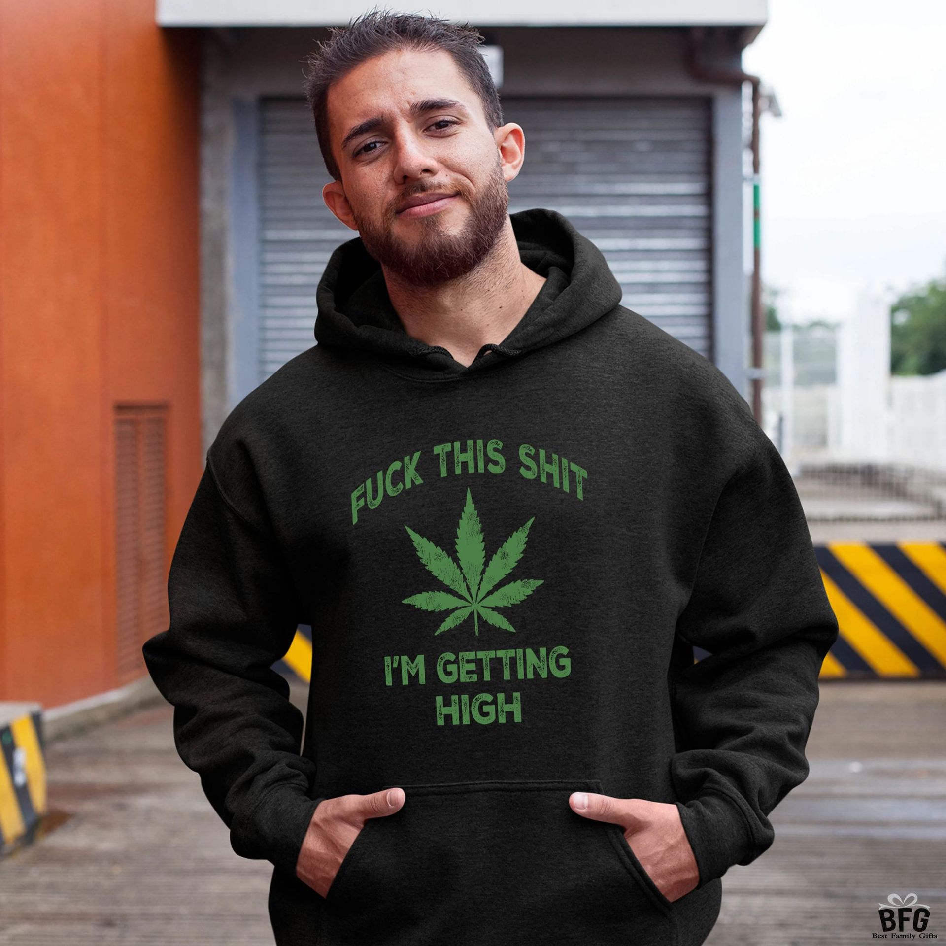 Winter, Autumn Season Men's Gender Printing Design Casual Style Wholesale Men's Casual Leaf Letter Long Sleeve Printing Men's Hoodies