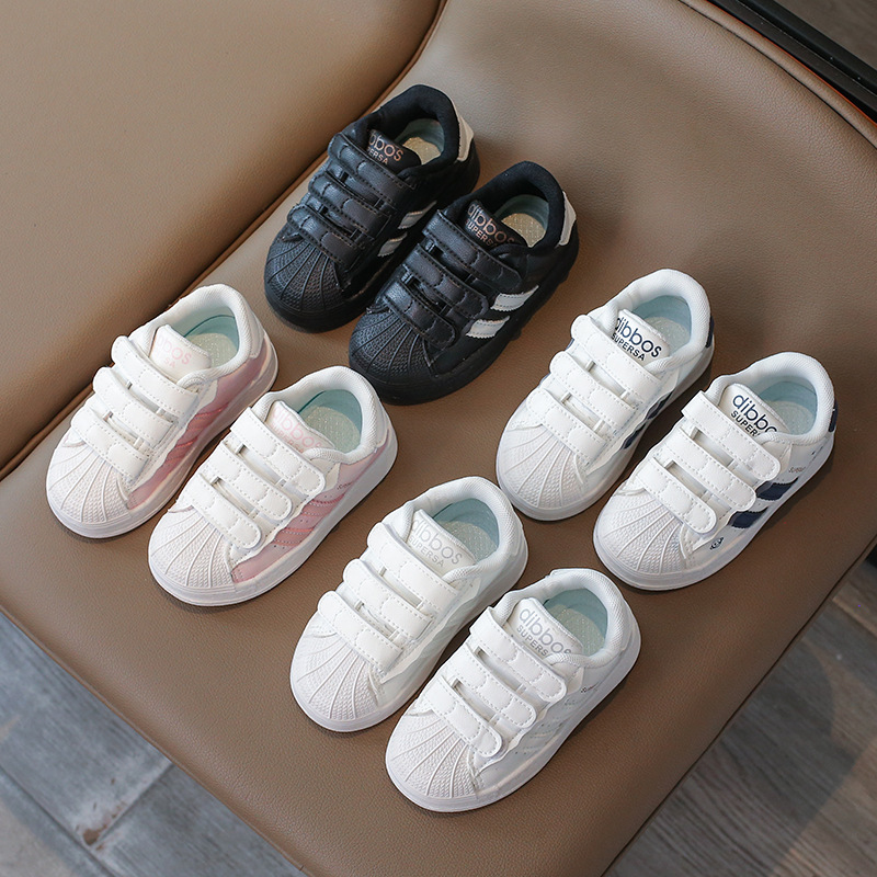 Children's Shoes 2026 New Model Kids' Sneakers Shell-Toe Girls' Shoes Comfortable Boys' Fashion Trendy Casual Sneakers Children's Shoes 2026 New Model Kids' Sneakers Shell-Toe Girls' Shoes Comfortable Boys' Fashion Trendy Casual Sneakers