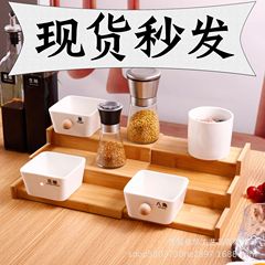 メーカー現物竹製厨房収納調味料棚伸縮棚木製収納棚収納用品整理台