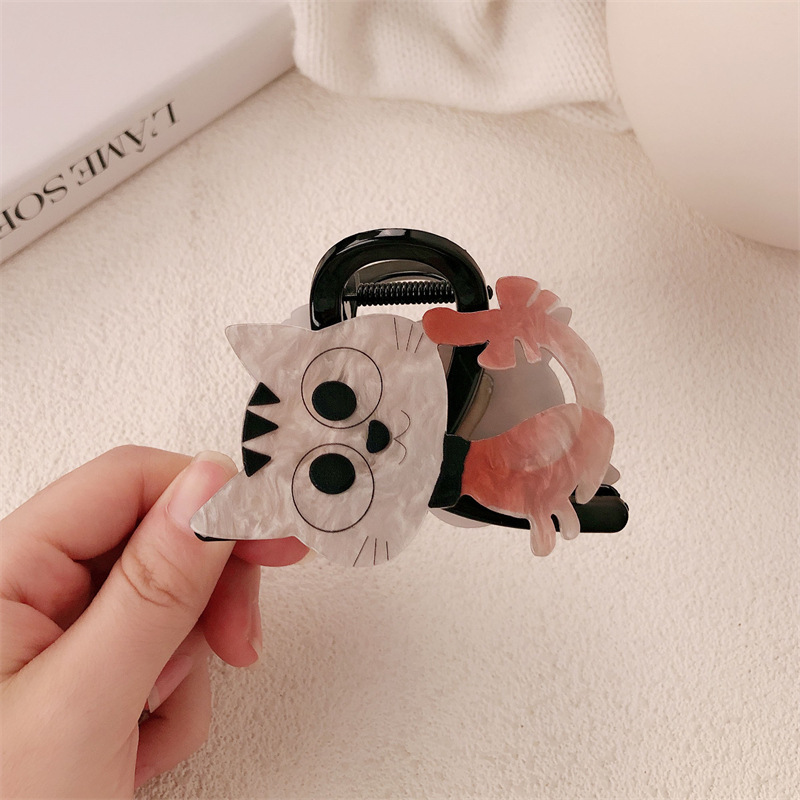 Clip de tiburón de alta gama, nuevo clip de tiburón de tamaño grande, tarjeta de cabello de cabeza posterior