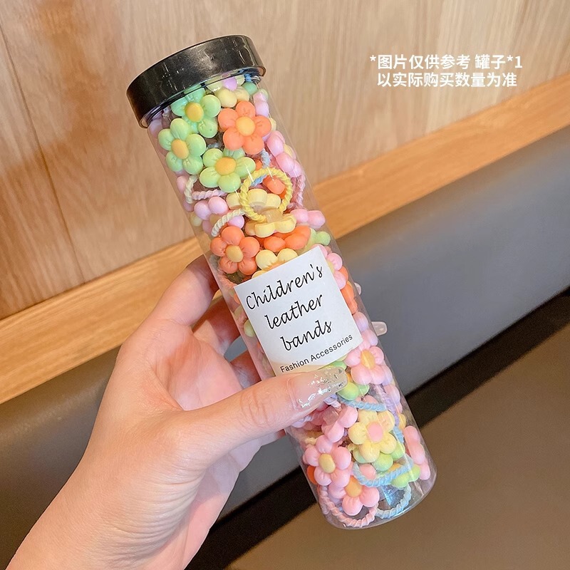 宝宝拇指发圈女童皮筋弹性好不伤发可爱啾啾头绳扎头发橡皮筋|undefined