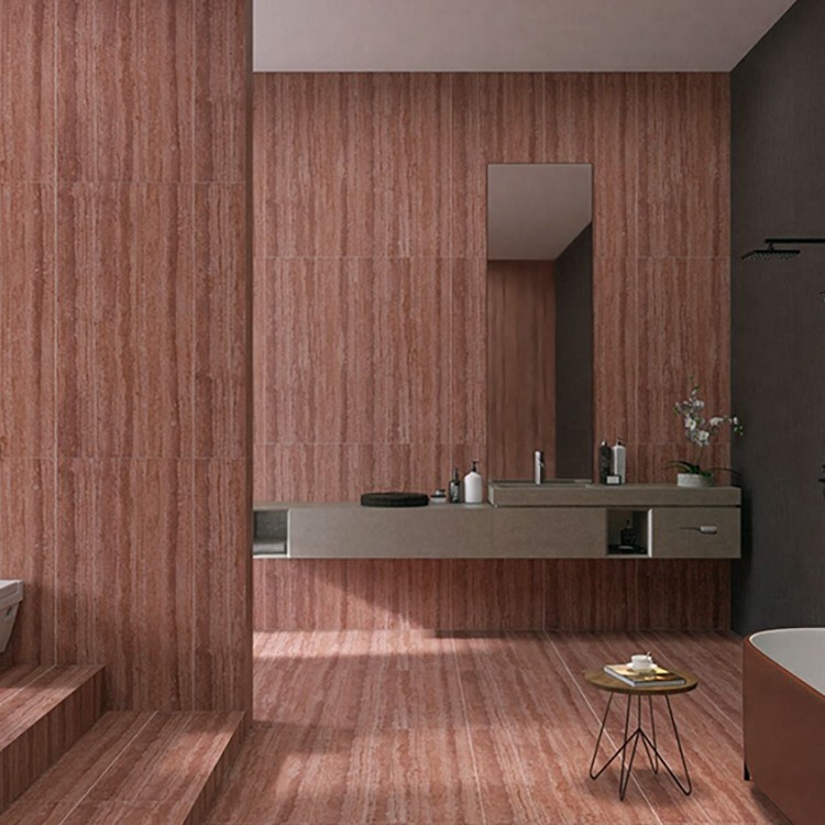 Roman cave stone tile guest restaurant background wall hotel lobby bathroom wall brick designer project real cave stone