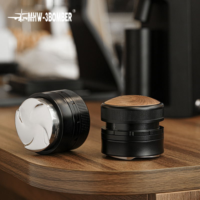 MHW-3BOMBER bomber Hurricane gravity cloth powder device 58mm Italian coffee cloth powder device adaptive height